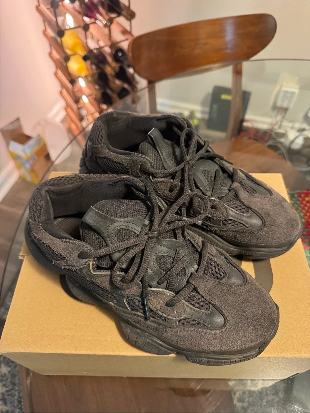 Yeezy 500 with box